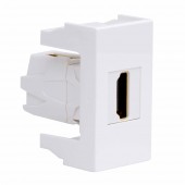 41018 Розетка HDMI, белый RAL 9010, 1М, VIVA 41018 Розетка HDMI, белый RAL 9010, 1М, VIVA