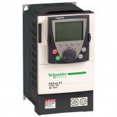 ATV61H075N4; Преобразователь частоты ATV61 0,75 кВт 1 л.с. 480 В 3 фазы с ЭМС IP20 с графическим терминалом