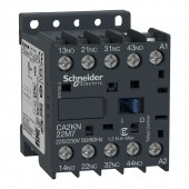 CA2KN22Q7; Реле управления TeSys K, 2 НО + 2 НЗ, lt или eq до 690 В, катушка 380–400 В переменного тока