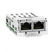 VW3A3608; Модуль связи CANopen Daisy Chain, Altivar, 2 разъема RJ45