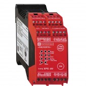 XPSAV11113P; Модуль аварийного останова XPSAV - 24 В постоянного тока, задержка времени 0...300 с