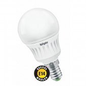 Лампа светодиодная LED 5вт E14 белая (шар) (94131 NLL-G45); 17964