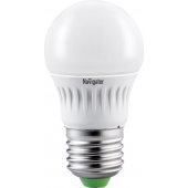 Лампа светодиодная LED 7вт E27 белый шар (94469 NLL-G45); 18944