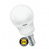 Лампа светодиодная LED 5вт E14 теплая (шар) (94265 NLL-G45); 17868