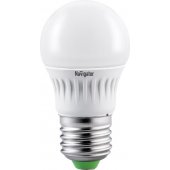 Лампа светодиодная LED 7вт E27 теплый шар (94467 NLL-G45); 18942