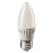 Лампа светодиодная LED 6вт E27 теплый матовая свеча ОНЛАЙТ (71630 ОLL-C37); 19208