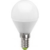 Лампа светодиодная LED 5вт E14 теплая шар (94476 NLL-P-G45); 18857