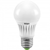 Лампа светодиодная LED 8вт E27 теплая (94267 NLL-A55); 17870