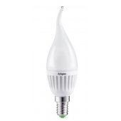 Лампа светодиодная LED 7вт E14 теплый матовая свеча на ветру (94495 NLL-FC37); 18946