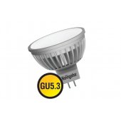Лампа светодиодная LED 5вт 230в GU5.3 белая (94129 NLL-MR16); 18578
