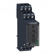 RM22UA33MR; 1-фазное реле контроля напряжения 8 A, 2 CO, 15…500 V AC/DC, 24…240 V AC/DC
