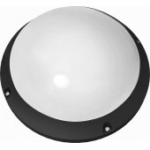 Светильник 94 845 NBL-PR1-12-4K-BL-SNR-LED (аналог НПБ 1101 черный круг с датчиком); 4607136948457