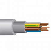 Силовой кабель с медными жилами HUM 5х2.5 однопроволочный|00001000236 Курс