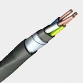 Силовой бронированный медный кабель ВБШв 3х4ок-0.660 ТРТС однопроволочный|М519555 МАГНА