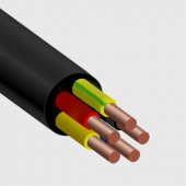 Силовой кабель ВВГ нг (А)-FRLS 5х16 ок-1 ТРТС однопроволочный|М519468 МАГНА
