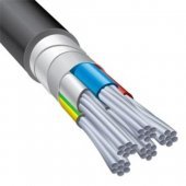 Силовой бронированный медный кабель ВБШв 5х4 ок-0.660 ТРТС однопроволочный|М201341 МАГНА