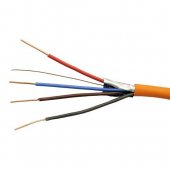 КПСЭнг(А)-FRLS 2х2х0,2 кабель для систем ОПС и СОУЭ огнестойкий, не поддерживающий горения, экранированный
