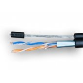 FTP2-C5E-MEDIAN-PE-OUTDOOR-500, T-FG8 (трос), 2x2xAWG24, CU (01-0917) кабель витая пара (LAN) для структурированных систем связи