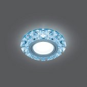 Светильник Backlight BL050 Кругл. Кристалл/Хром, Gu5.3, LED 4100K 1/40