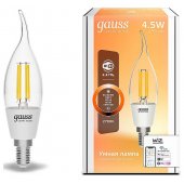 Лампа светодиодная Smart Home DIM E14 C35 4,5 Вт 1260112