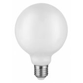 Лампа светодиодная Filament G125 LED-10Вт 1100lm 4100К Е27 milky диммируемая LED 1/20 187202210-D