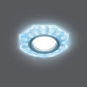 Светильник Backlight BL066 Восемь гран. Белый/Серебро/Хром, Gu5.3, LED 4100K 1/40