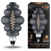 Лампа светодиодная LED-8.5W E27 Gray 165lm 1800K Filament Honeycomb Oversize 161802005