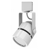 Трековый светильник цилиндр GU10 220V IP20 60х145мм белый однофазный TR012