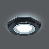 Светильник Backlight BL056 Восемь гран. Графит/Хром, Gu5.3, LED 4100K 1/40