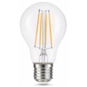 Лампа светодиодная LED 12 Вт 1200 Лм 2700К теплая Е27 А60 Filament 102902112