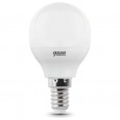 Лампа светодиодная LED 7 Вт 590 Лм 6500К холодная E14 Шар диммируемая Black 105101307-D
