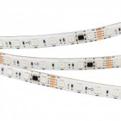 Светодиодная лента "Бегущие огни" DMX-5000SE-5060-60 24V Cx6 RGB (12mm, 14.4W/m, IP65) 029759