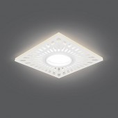 Светильник Backlight BL127 Квадрат. Белый, Gu5.3, 3W, LED 3000K 1/40