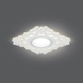 Светильник Backlight BL131 Квадрат/узор. Белый, Gu5.3, 3W, LED 3000K 1/40