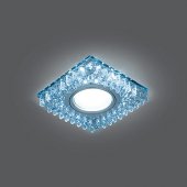 Светильник Backlight BL030 Квадрат. Кристал/Хром, Gu5.3, LED 4100K 1/40