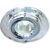18643; Светильник встраиваемый DL8050-2/8050-2 потолочный MR16 G5.3 серебристый