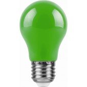 25922; Лампа светодиодная LB-375 E27 3W зеленый