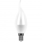 38135; Лампа светодиодная LB-97 Свеча на ветру E14 7W 6400K