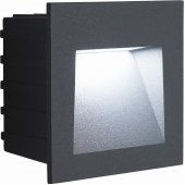 41175; Светодиодный светильник LN013 встраиваемый 3W 4000K, IP65, серый