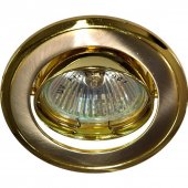 17528; Светильник потолочный, MR11 G4.0 титан-золото, 301T-MR11