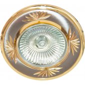 17899; Светильник встраиваемый DL246 потолочный MR16 G5.3 титан-золото
