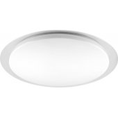 29786; Светодиодный управляемый светильник накладной AL5000 STARLIGHT тарелка 100W 3000К-6500K белый с кантом