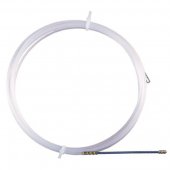 59410 Устройство многоразовое для протяжки кабеля мини УЗК в бухте, нейлон, 10м (диаметр прутка с оболочкой 3.0 мм)