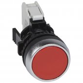 023701; Кнопка с потайным толкателем Osmoz в сборе IP66 красный