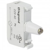 022940; Блок подсветки для индикаторных кнопок и диффузоров - Osmoz для комплектации - под винт - 230 В - белый