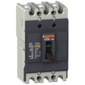 EZC100H3030; Автоматический выключатель EasyPact EZC100 30кA 380В 3P3Т 30А