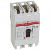 027028; Выключатель автоматический DRX125 термомагнитный 100A 3P 20KA