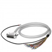 2926276; Подготовленный экранированный круглый кабель CABLE-D-37SUB/F/OE/0.25/S/4.0M