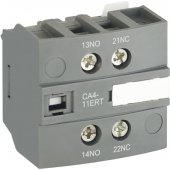 1SBN010155R1011; Блок контактный дополнительный CA4-11ERT для контакторов AF..RT и NF..RT