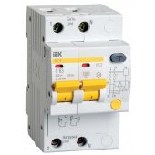 MAD10-2-050-C-100; Дифференциальный автоматический выключатель АД12 2P 50А 100мА